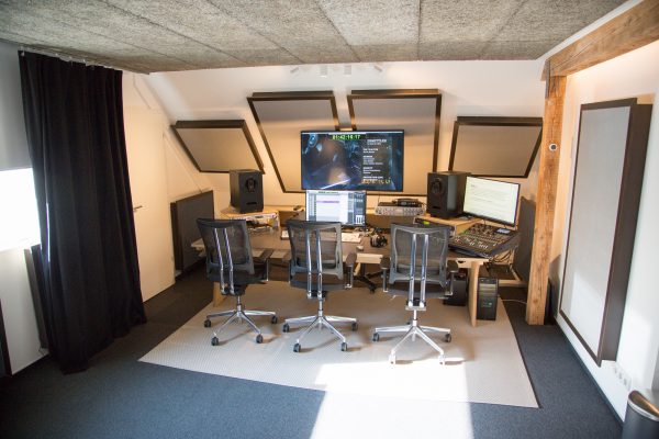 Studio C control room
